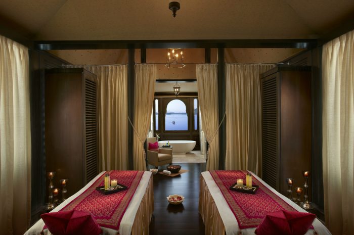 Spa Tent Interior- Leela Udaipur