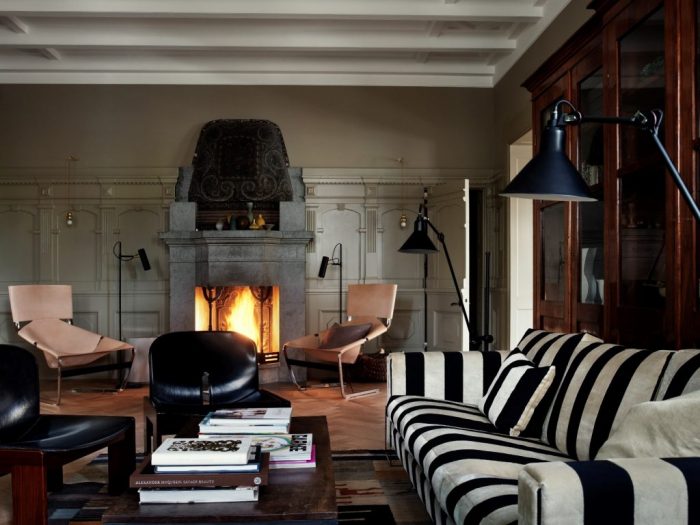 Lounge Area 1 – Fireplace – low