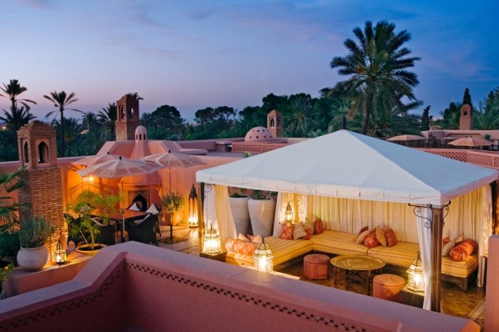 Royal Mansour riad rooftop
