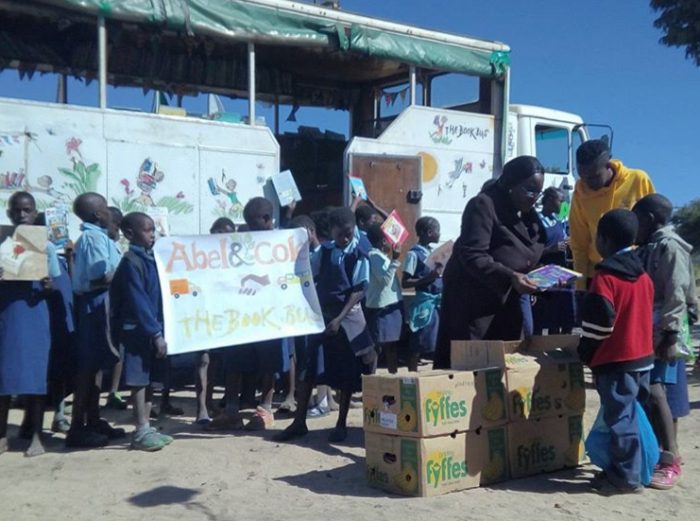 Abel and Cole The Book Bus