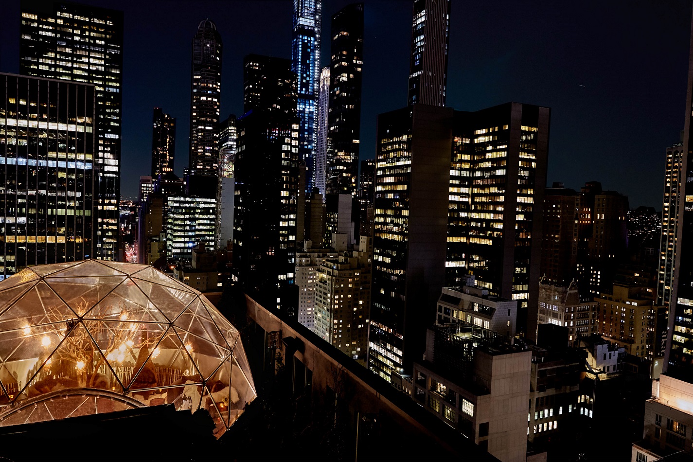 The Peninsula New York's stunning Chalet de Ning rooftop bar - Mason Rose