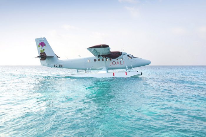 JOALI Maldives seaplane